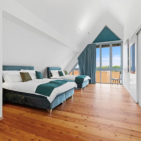 Helloflats - Luxus-Penthouse - Balkon - Parking - Zentrum - Therme - Naehe Flughafen Muc Έρντινγκ Εξωτερικό φωτογραφία