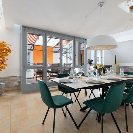 Helloflats - Luxus-Penthouse - Balkon - Parking - Zentrum - Therme - Naehe Flughafen Muc Έρντινγκ Εξωτερικό φωτογραφία