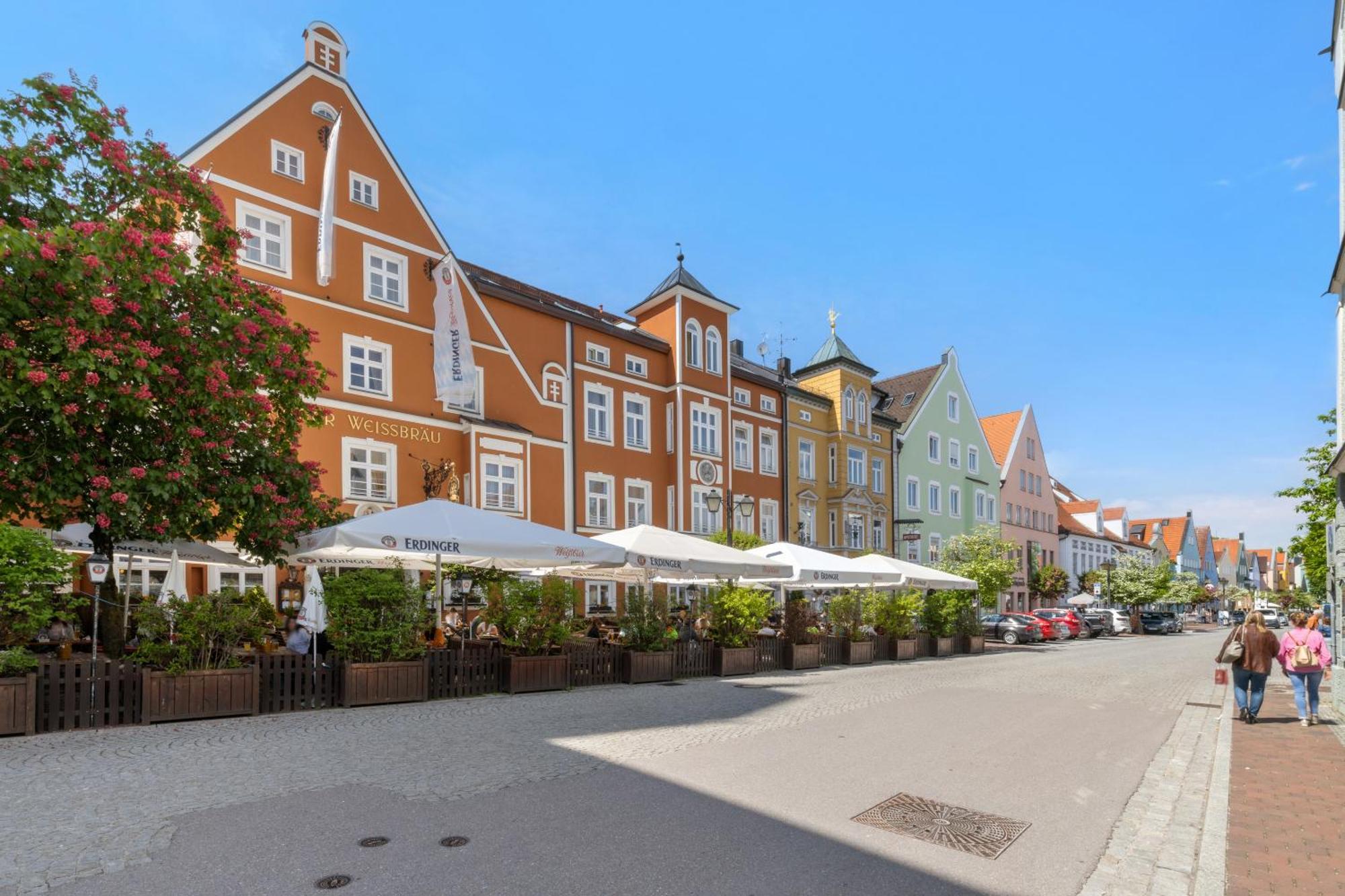 Helloflats - Luxus-Penthouse - Balkon - Parking - Zentrum - Therme - Naehe Flughafen Muc Έρντινγκ Εξωτερικό φωτογραφία